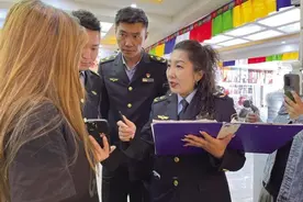 拉萨多部门联合开展旅游市场执法检查图片