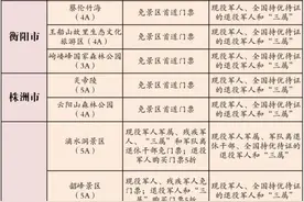 面向全国！这些群体可享受湖南省文旅优待图片