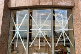 台风天为什么要贴米字胶带？图片