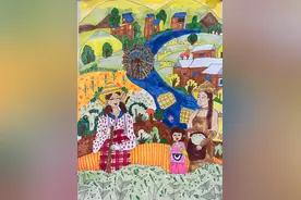 【作品展播】“会聚童心 筑梦未来”2023年银川市少儿书画作品展播（四）图片