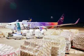 圆通连开3条广州直飞印度航线，白云机场今年新开14条货航图片