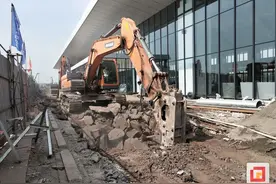 全力奋战！高铁沿滩站施工建设正酣图片