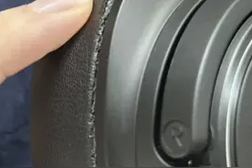 价值千元耳机使用一个月耳套现裂缝 铁三角建议寄回检测图片