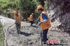 汶川灞州镇布兰村打通“产业路”畅通“致富路”图片