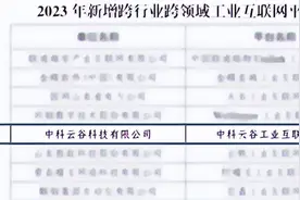 第一梯队！中联重科中科云谷入选国家级“双跨”平台图片