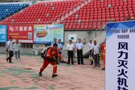 江西赣县区举行“虔能杯”森林防灭火技能职业竞赛图片