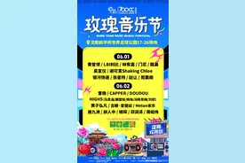 6月，2025沈阳玫瑰音乐节将精彩开唱！演出嘉宾全阵容海报公布图片