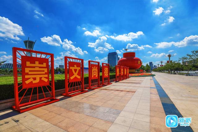 美出天际的市人民广场——令人骄傲的潍坊风景！