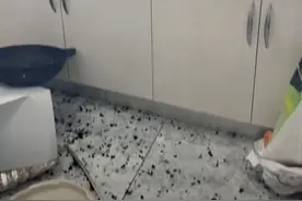 突然炸了！“罪魁祸首”直接插进天花板，别再这么做→图片