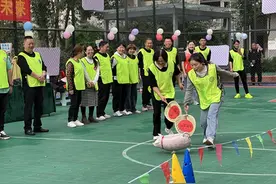 南岸：居民企业组队参加运动会 享体育乐趣建廉洁社区图片