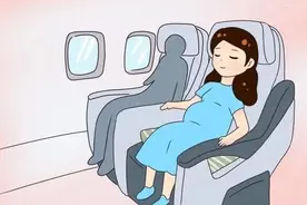孕妈们能否坐飞机高铁去旅游？图片