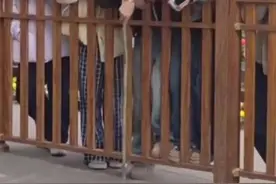 两人在乐山大佛下扒走“祈福钱”，这钱还真不是人人皆可捡图片