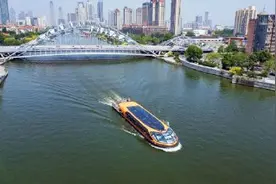假期首日，海河游船新码头启用！图片