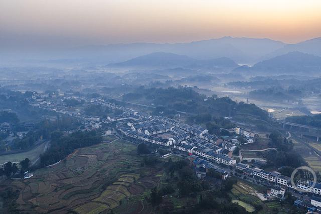 重庆梁平：冬景美如画