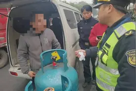 面包车爆改“燃气运输车”被查 成都今年已查处131起燃气道路运输违法违规案件图片