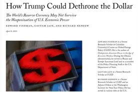 美媒：专家警告，关税可能导致美元失去储备货币地位图片