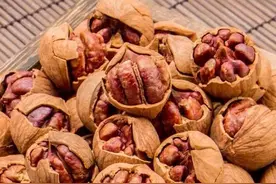 最新鲜的杭州临安山核桃已发货，价格比去年略贵图片