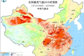 我国中东部高温天气进入最强时段，华北东北等地多阵雨图片