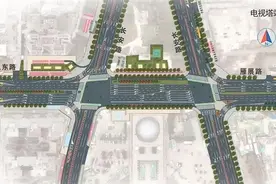 高新和曲江的新通道来了 电视塔盘道今日改造完成 丈八东路与雁展路连通放行图片