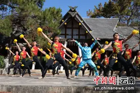 普洱学院民族啦啦操队获世锦赛第12名图片