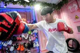 长沙搏击俱乐部里的“热辣滚烫”图片