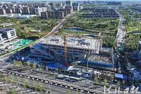 5层大剧院“3D打印”造！“雄安之翼”项目落成后将成国内最大规模建筑3D打印应用工程图片