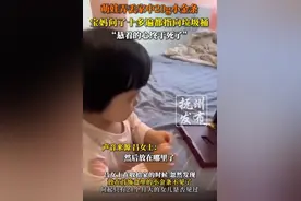 娃弄丢金条妈妈确认10多遍后死心：21个月大宝宝带妈妈找“消失”的金条图片
