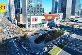 临近岁末消费高峰季，济南商圈客流车流量均增加图片