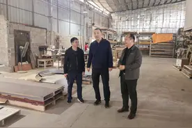 融水县委书记周峰调研木材加工产业发展工作图片