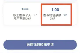 医保余额可用医保钱包实现“跨省共济”图片