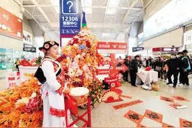 春运启幕昆明客流量平稳 旅客有序出行图片