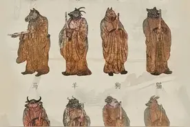 维山古墓壁画十二生肖图“有猫无蛇”引热议，岳麓书院专家回应：只是一种地方性特例图片