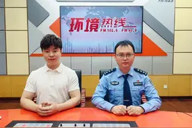 警营“工匠”做客《环境热线》直播访谈节目图片