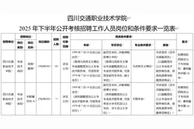 四川这些事业单位公开招聘！一大波岗位来了图片