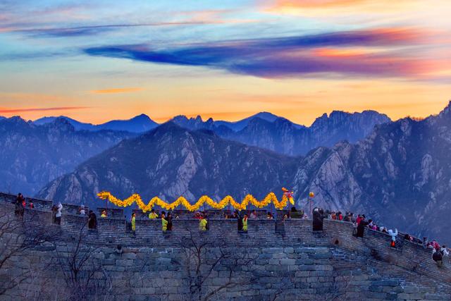 慕田峪长城将办元旦观日出祈福活动