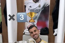 凯恩点了踩！塞巴略斯社媒晒奖杯：欧冠冠军✖️3🏆图片