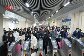 客流量长期位居前三名：武汉这座地铁站开通12年完成8次升级改造图片