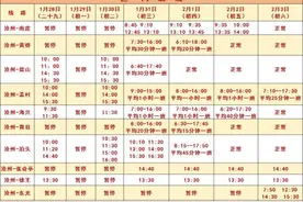 沧州客运东站、客运西站春节期间发车安排→图片