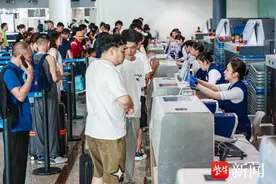 6月1日起，南京禄口国际机场国内出港航班截载时间缩短至35分钟图片