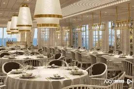 以广州命名的爱达·花城号已全船结构贯通，将现海上街心花园图片