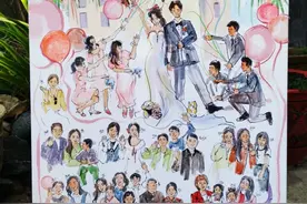 “旺季工作6天，月入逾2万元”，女硕士转行婚礼画师闯出新天图片