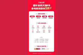 上海等地国补加码，天猫618 家电家装3C数码打5折 今晚8点现货开卖图片