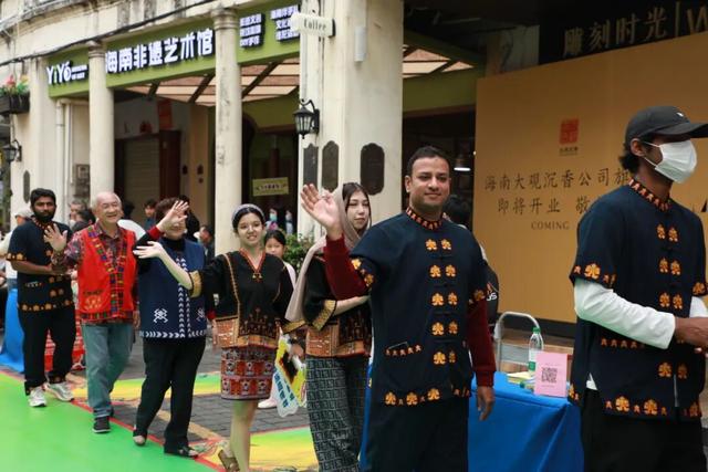 寻韵白沙境 共赴“啦奥门” 白沙山兰文化预热活动燃动海口骑楼