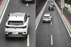 违法闯禁、连续变道，上海曝光7起交通违法案例图片