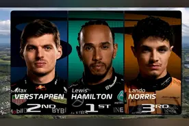 F1英国站正赛：汉密尔顿主场夺冠，维斯塔潘第2，拉塞尔退赛图片