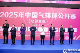 400余名高手汇聚青岛，2025年中国气排球公开赛（北部赛区）国信开赛图片