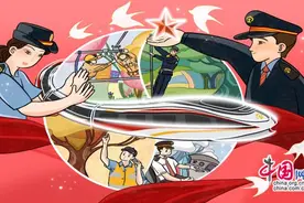 时评：铁龙飞驰，温馨守护亿万人的团圆路图片