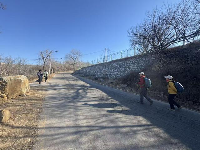 期待新的一年马到成功，市民西山徒步“画奔腾马”迎新年
