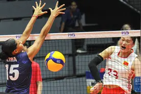 排球｜U21女排世锦赛：中国队胜多米尼加队图片