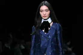 （外代二线）米兰时装周——安普里奥·阿玛尼品牌时装秀(3)图片